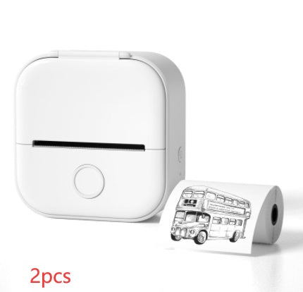 Portable Mini Thermal Label Printer Home Photo Printer Student Wrong Question Printer Bluetooth-compatible Mini Label Printer Price Tag-c