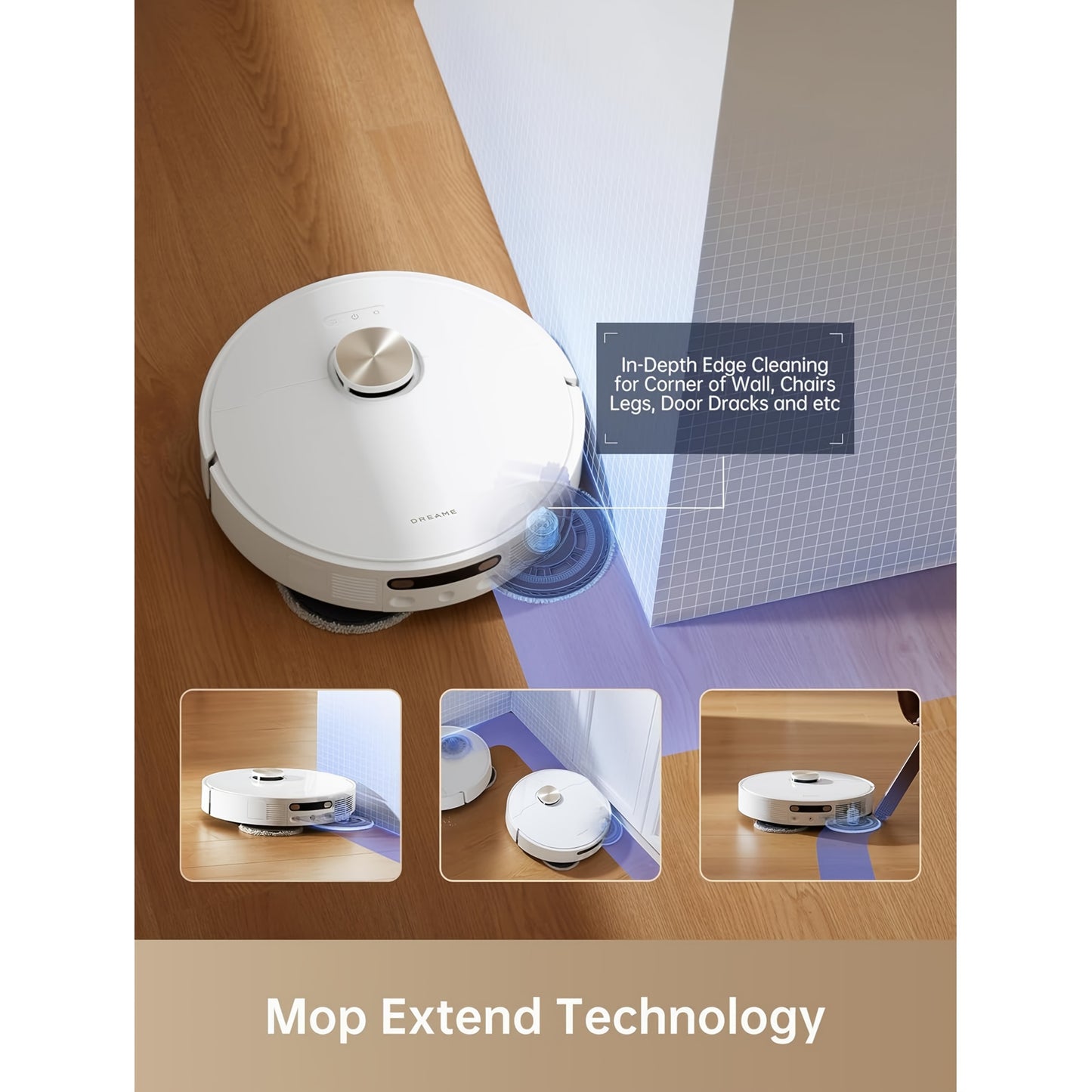 Dreame L10s Pro Ultra Heat Robot Vacuum and Mop Combo with 7000Pa Powerful Suction, AI Navigation & Obstacle avoidance, Auto-Cleaning System, 136°F Hot Mop, Wi-Fi/Wireless, for Hard Floors, Carpets, Pet Hair - Compatible wit