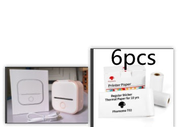 Portable Mini Thermal Label Printer Home Photo Printer Student Wrong Question Printer Bluetooth-compatible Mini Label Printer Price Tag-c