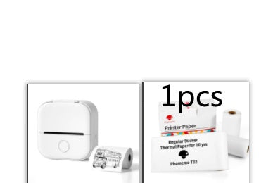 Portable Mini Thermal Label Printer Home Photo Printer Student Wrong Question Printer Bluetooth-compatible Mini Label Printer Price Tag-c