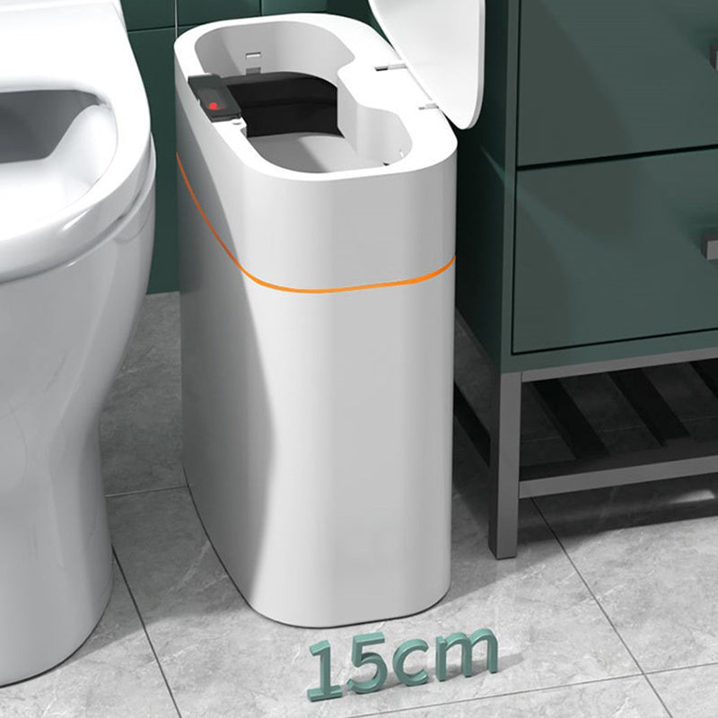 Smart Trash Can With Lid For Bedroom And Living Room Kitchen Storage Box Trash Can Induction Small Car Box Automatic Smart Dustbin Smart Trash Bin-c
