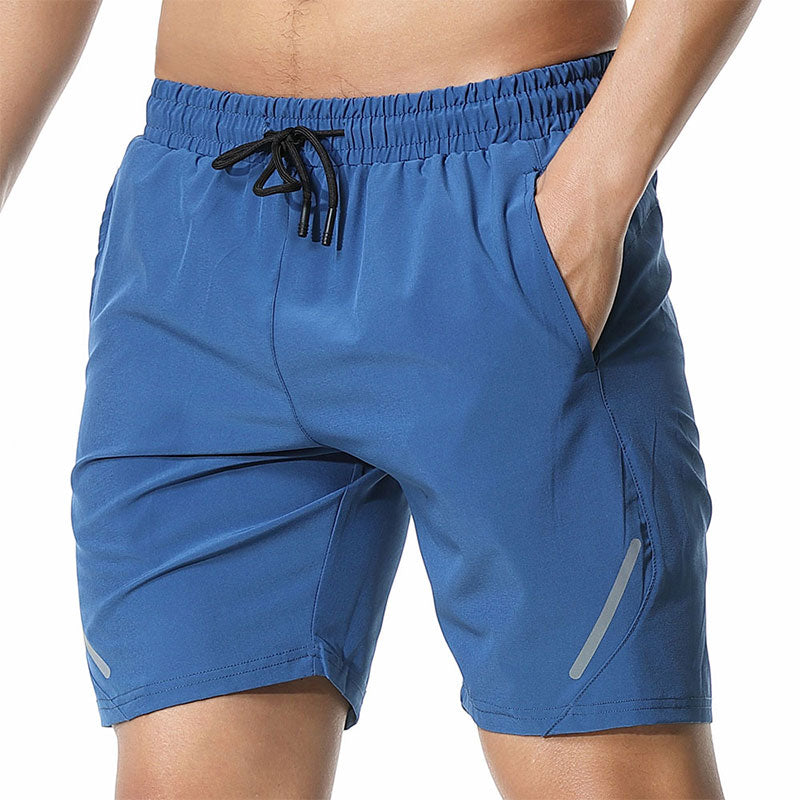 Men's Shorts Fitness Shorts Running Sports Men's Fitness Shorts Camouflage Zipper Pocket Sports Shorts