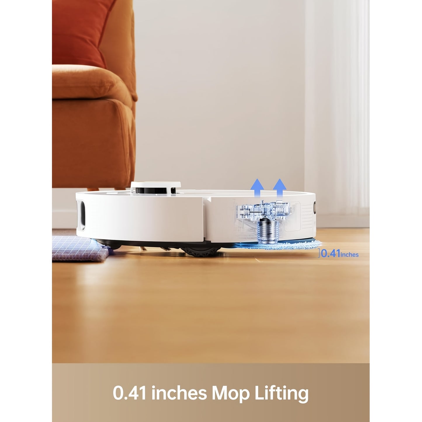 Dreame L10s Pro Ultra Heat Robot Vacuum and Mop Combo with 7000Pa Powerful Suction, AI Navigation & Obstacle avoidance, Auto-Cleaning System, 136°F Hot Mop, Wi-Fi/Wireless, for Hard Floors, Carpets, Pet Hair - Compatible wit