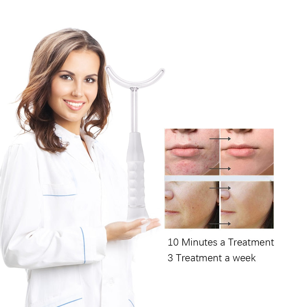Beauty Star 7 In 1 Electrode Glass Tube High Frequency Facial Machine