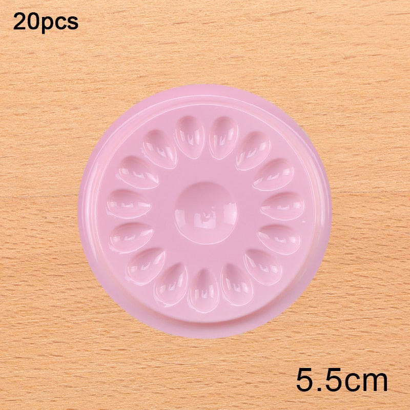 Wholesale Glue Gasket Eyelash glue holder Adhesive Pallet Eyelash Extension glue