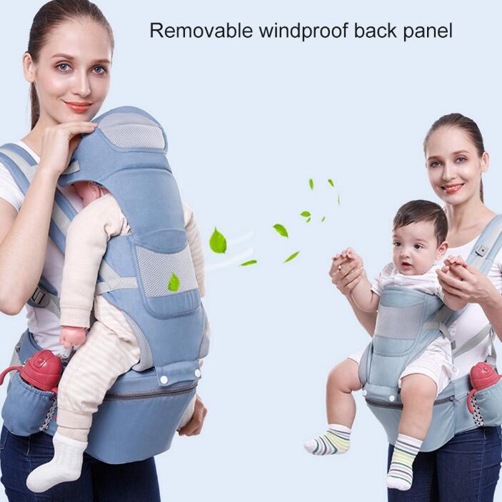 3 In 1 Baby Carrier Ergonomic Infant Kid Baby Hipseat Sling Kangaroo Baby Wrap Carrier