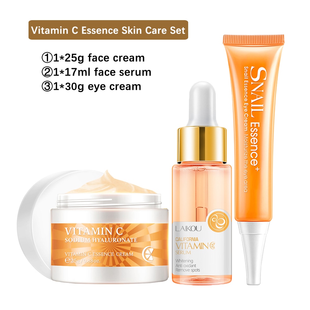 24K Gold Snail Nourishing Face Serum Facial Cream