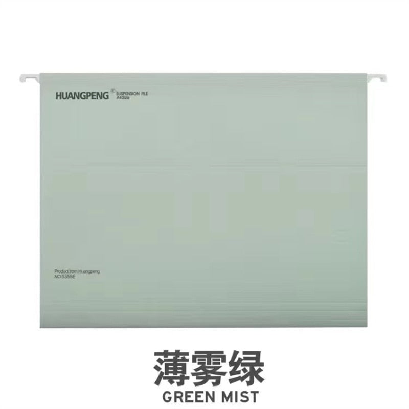 10pcs Reinforced Hanging File Folders with Tabs A4 Letter Size Suspension Files Holder Expansion Capacity For Office School Home
