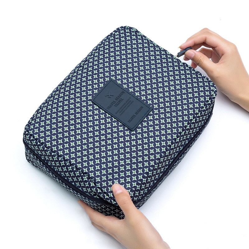 Women Travel Organization Beauty Cosmetic Make up Storage Handbag