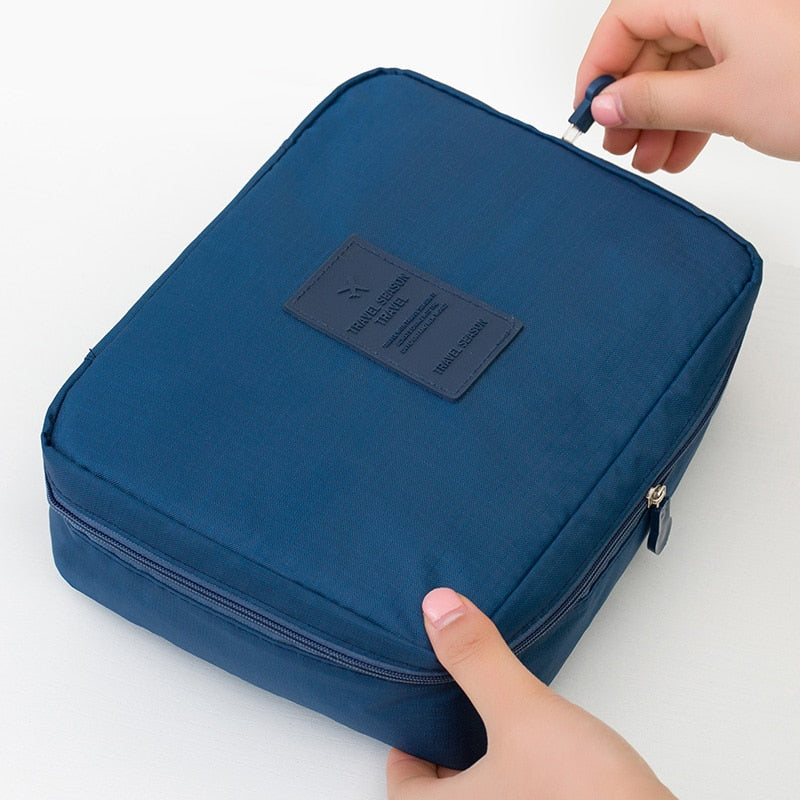 Women Travel Organization Beauty Cosmetic Make up Storage Handbag