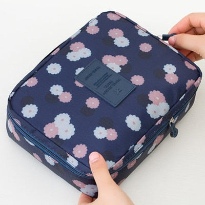Women Travel Organization Beauty Cosmetic Make up Storage Handbag