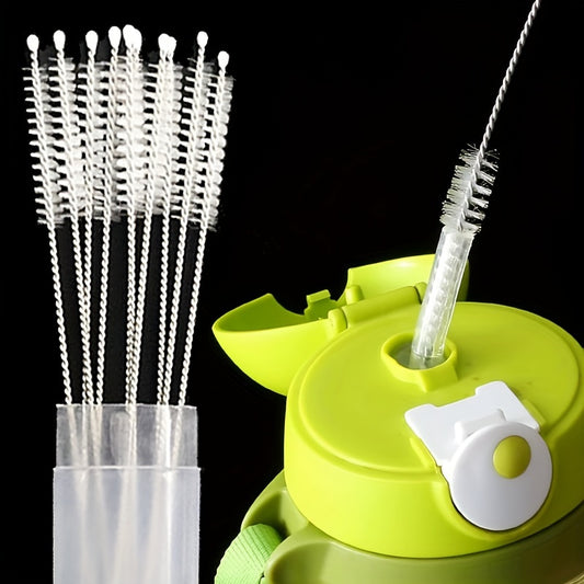 1/5pcs, Straw Cleaning Brush, Straw Brush, Tube Cleaning Brush, Long Brush for Straws, Water Bottle, Crevice, Multipurpose Kitchen Cleaning Brush, Cleaning Supplies, Christmas Supplies,  Handheld Brush, Versatile Brush, Highq