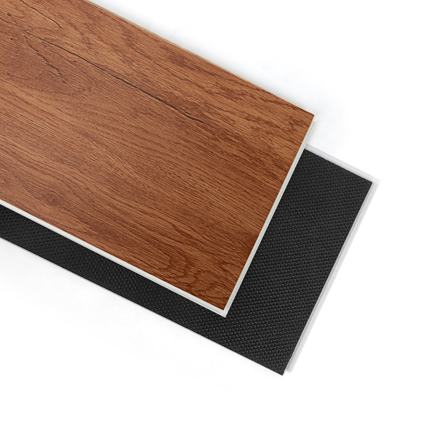 10-Pack Click-Lock Flooring Planks, 48" x 7.2" Waterproof and Wear-Resistant Composite Panels