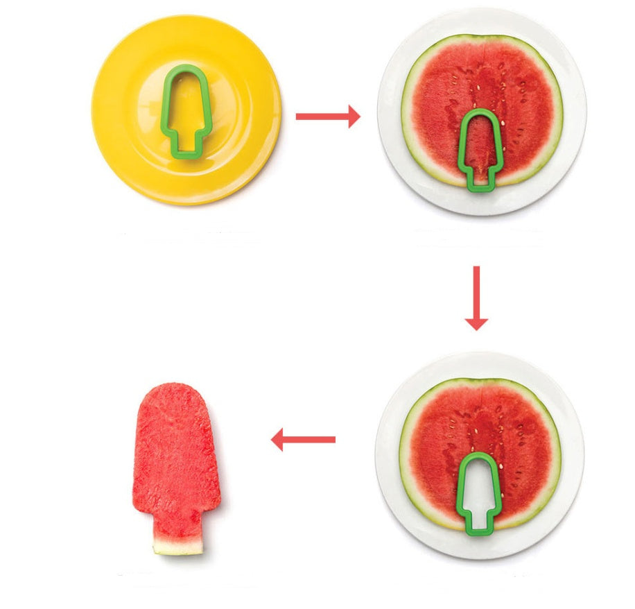 Simple Watermelon Slicer Home Cute Fruit Model