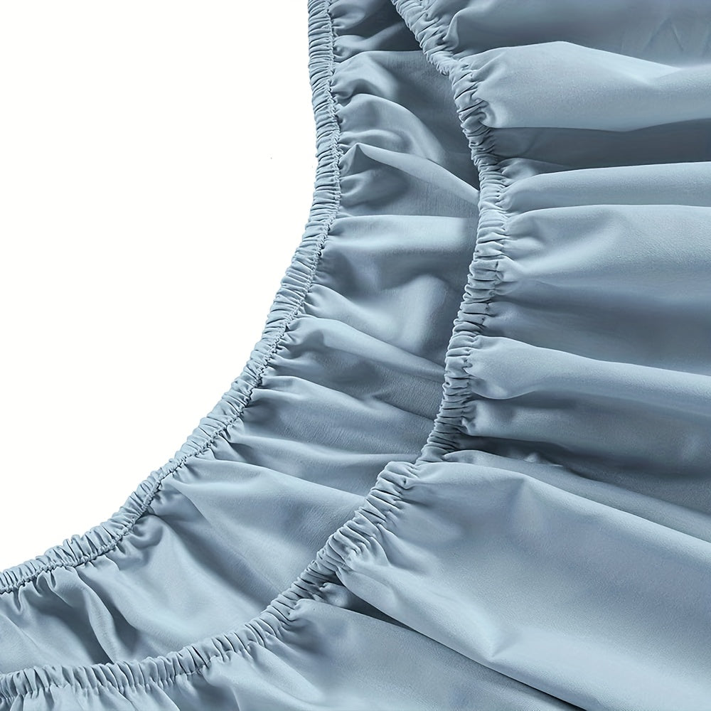 4pcs Bamboo Cooling Bed Sheets Sets Queen Size - Ultra Soft & Luxuriously Cooling, 17" Deep Pocket, Double Stitching, Perfect For Hot Sleepers - Queen Bed Sheets