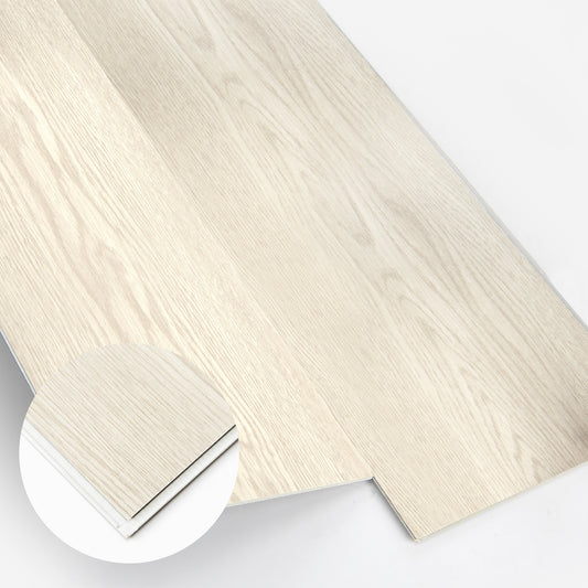 10-Pack Click-Lock Flooring Planks, 48" x 7.2" Waterproof and Wear-Resistant Composite Panels