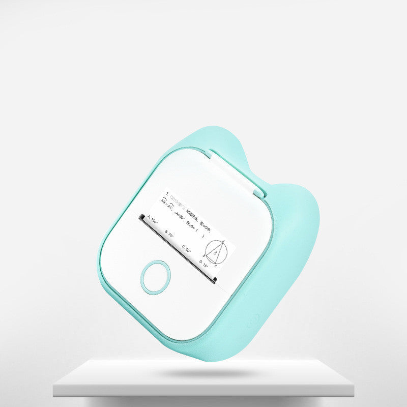 Portable Mini Thermal Label Printer Home Photo Printer Student Wrong Question Printer Bluetooth-compatible Mini Label Printer Price Tag-c