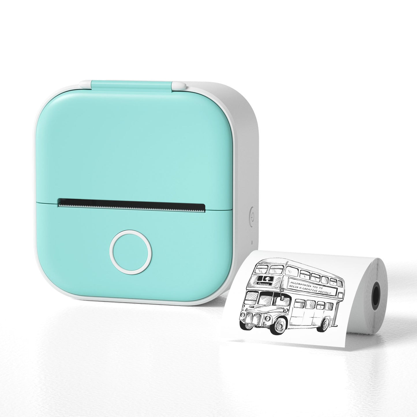 Portable Mini Thermal Label Printer Home Photo Printer Student Wrong Question Printer Bluetooth-compatible Mini Label Printer Price Tag-c