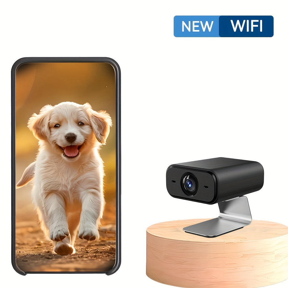 [Mini Security] Wireless Mini Security Camera | Night Vision, Motion Detection Alert, USB 2.4GHz Home WiFi, Pet & Vehicle Monitoring
