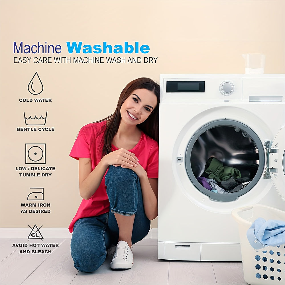 4pcs Bamboo Cooling Bed Sheets Sets Queen Size - Ultra Soft & Luxuriously Cooling, 17" Deep Pocket, Double Stitching, Perfect For Hot Sleepers - Queen Bed Sheets