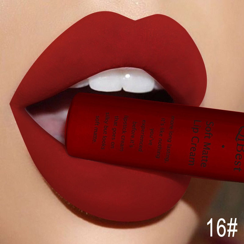 Matte Liquid Lipstick Waterproof Long Lasting Velvet Mate Nude Red Lip Gloss Lint Tube Makeup Cosmetic Lipsticks Lip gloss