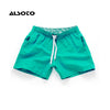 Men Summer Casual Shorts Quick Drying Fitness Short homme Beach Shorts Men Women Boardshorts Elastic Waist Solid gym Clothing