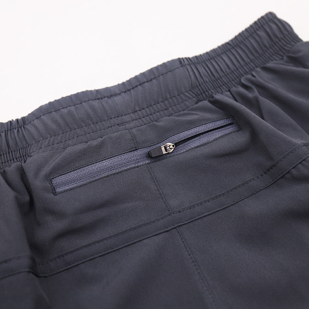 ARSUXEO Men&#39;s Running Shorts 2 in 1 Quick Dry Sport Shorts Athletic Training Fitness Short Pants Gym Shorts Workout Clothes B179