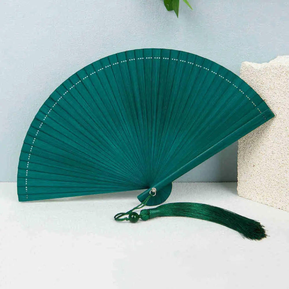 Personalized Portable Wooden Fan Wedding Favors Gifts For Guest Sandalwood Hand Fan Party Decoration 20cm Wood Folding Fan