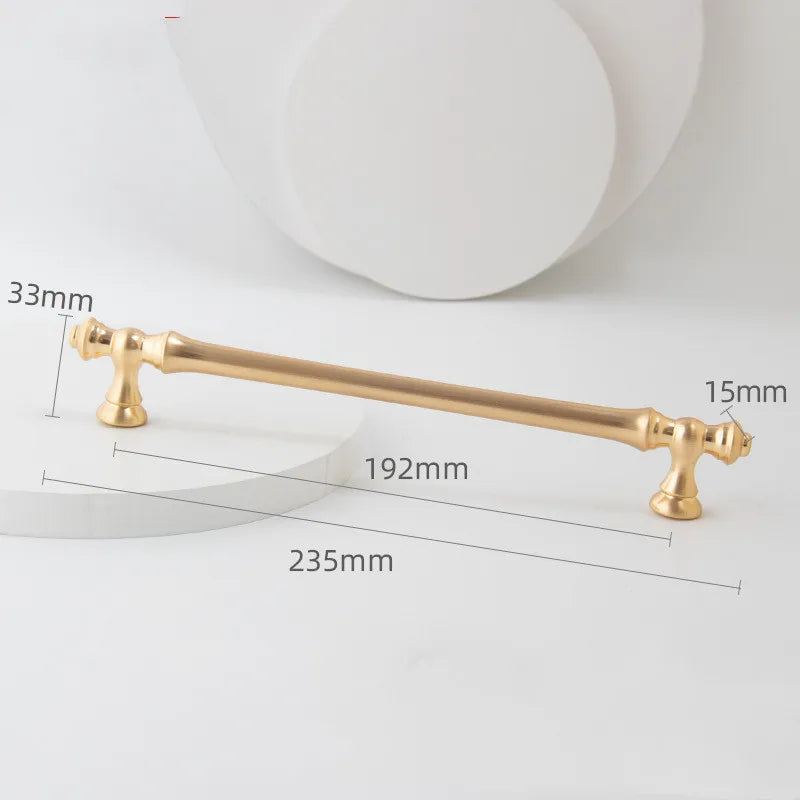 Zinc Alloy Cabinet Door Handles Gold Black Knobs Antique Drawer Pulls Vintage Kitchen Cupboard Handle Wardrobe Pull Hardware