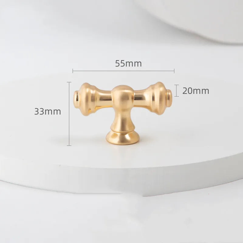Zinc Alloy Cabinet Door Handles Gold Black Knobs Antique Drawer Pulls Vintage Kitchen Cupboard Handle Wardrobe Pull Hardware