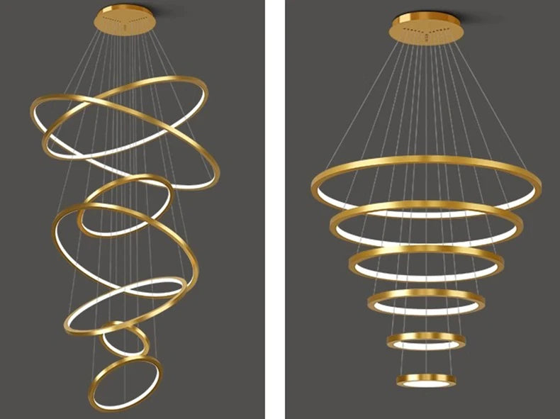 Modern home decor led lights pendant light lamps for living room Chandeliers for dining room hanging light indoor lighting