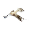 Simulation Bird Interactive Cat Stick Toy with Suction Cup Funny Feather Bird for Kitten Play Chase Exercise Cat Toys Supplies