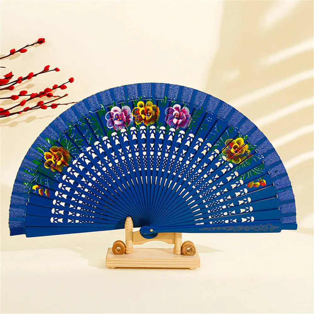 Personalized Portable Wooden Fan Wedding Favors Gifts For Guest Sandalwood Hand Fan Party Decoration 20cm Wood Folding Fan