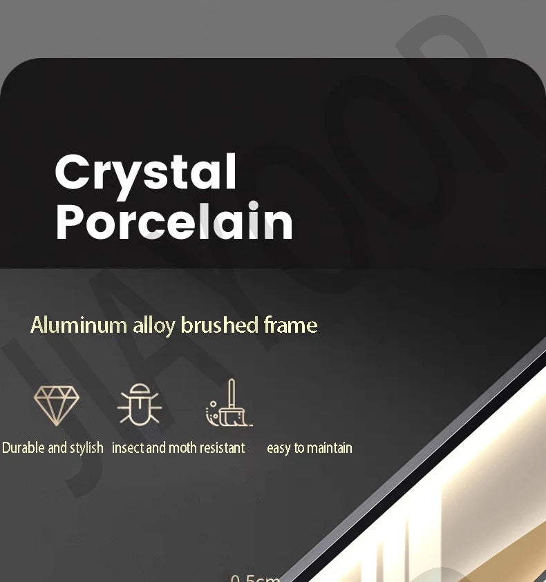 Entrance Foyer Decoration Painting Light Luxury High-end Ornament Led Room Light Interior Wall Lamp Home Decoration Item Picture