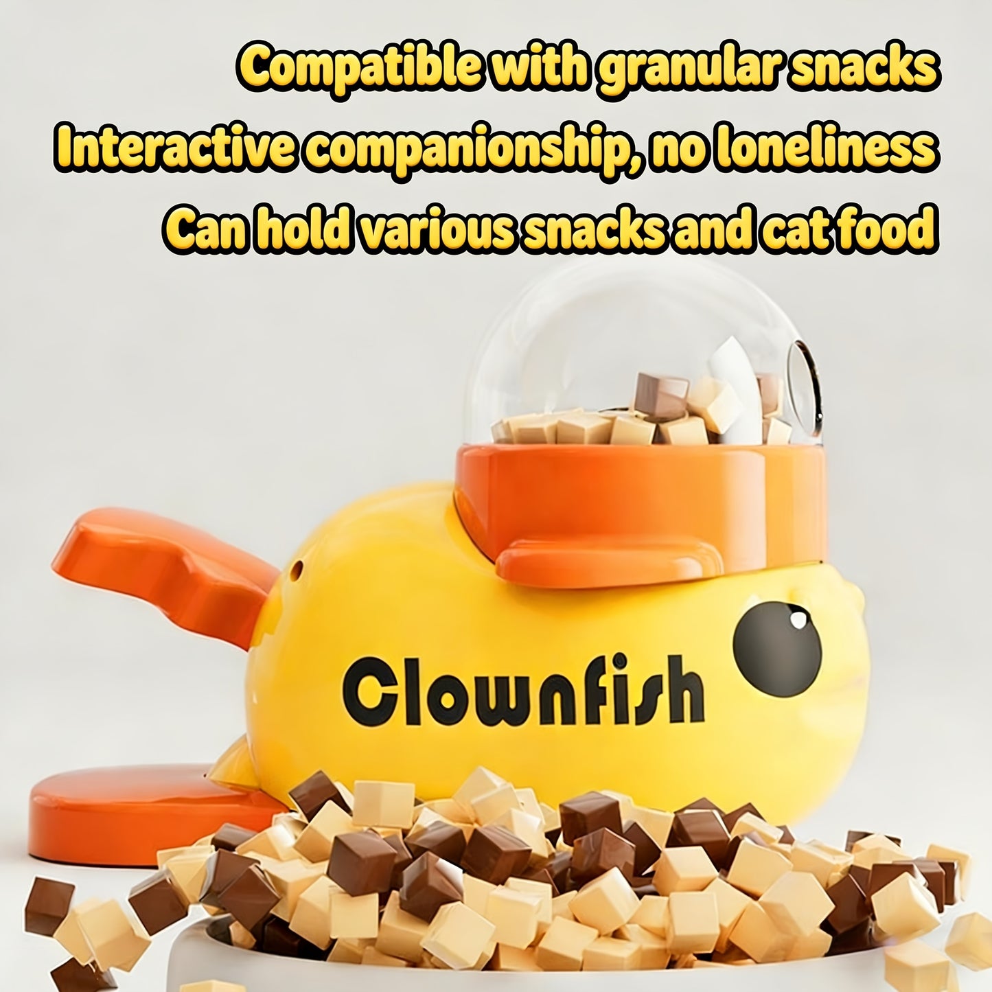This Engaging Puzzle Toy for Dogs And Cats Dispenses Treats Slowly, Promoting Controlled Eating And Enhancing Indoor Playtime for Small to Medium-Sized Dogs And Cats. Simply Press And Twist to Release The Treats, Without Batt