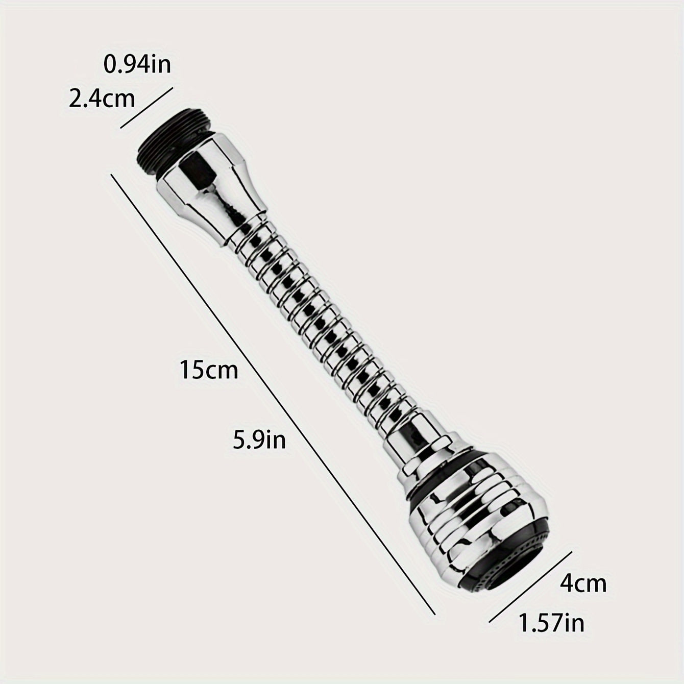 Faucet Extender Kitchen Household Adapter Filter Splash-Proof Nozzle Shower Head for Washing Vegetables Basin Universal Tool