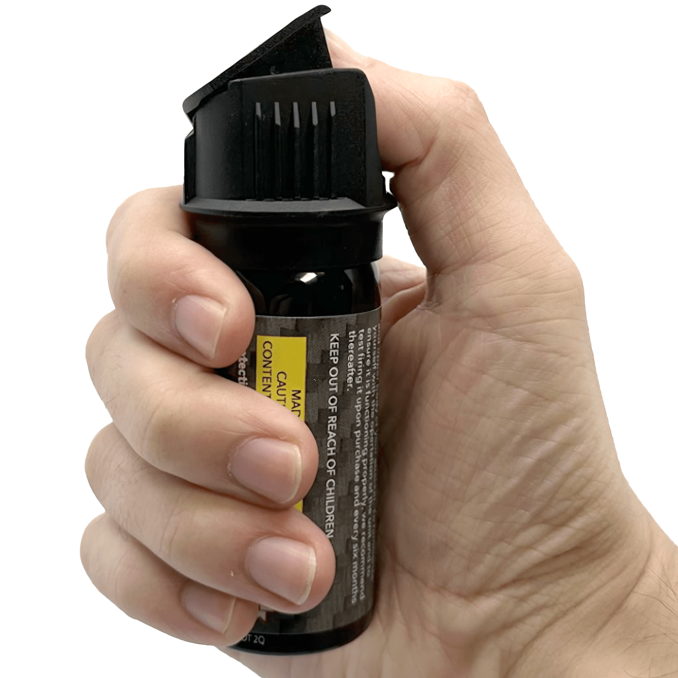 Streetwise Police Strength Sticky Gel Pepper Spray 2 oz | Max Strength Pepper Spray with Marking Dye | Gel Formula Eliminates Wind Blow-Back | Orange Marking Dye | 2 million SHU