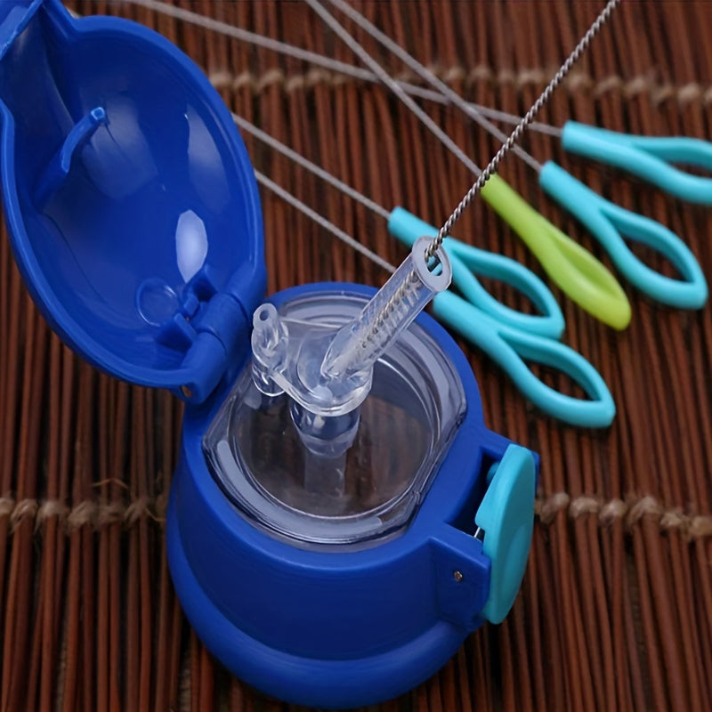 1/5pcs, Straw Cleaning Brush, Straw Brush, Tube Cleaning Brush, Long Brush for Straws, Water Bottle, Crevice, Multipurpose Kitchen Cleaning Brush, Cleaning Supplies, Christmas Supplies,  Handheld Brush, Versatile Brush, Highq