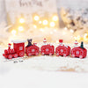 Santa Claus gift box Train Tree Merry Christmas Cake Toppers Happy New Year Decorations Party Baking Supplies