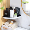 ECOCO Corner Bathroom Organizer Shelf Shampoo Cosmetic Storage Rack Wall Mounted Kitchen Household Items Bathroom Accessories