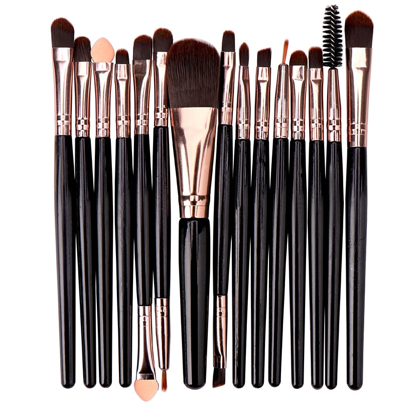 6PCS-15PCs Makeup Brush Set Cosmetic Makeup For Face Make Up