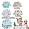 Baby Bibs New Cute Children Baby Stuff Toddler Waterproof Long Sleeve