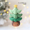 Santa Claus gift box Train Tree Merry Christmas Cake Toppers Happy New Year Decorations Party Baking Supplies