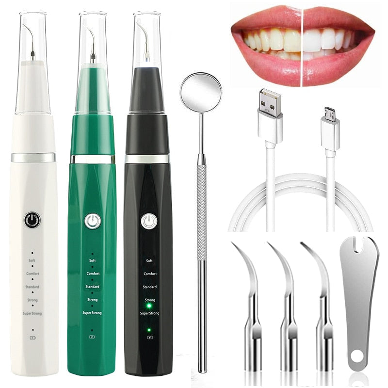 Portable Electric Sonic Dental Scaler Teeth Whitening