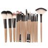 18PCS Makeup Brushes Set For Eyeshadow Foundation Powder Eyeliner Multi-Color