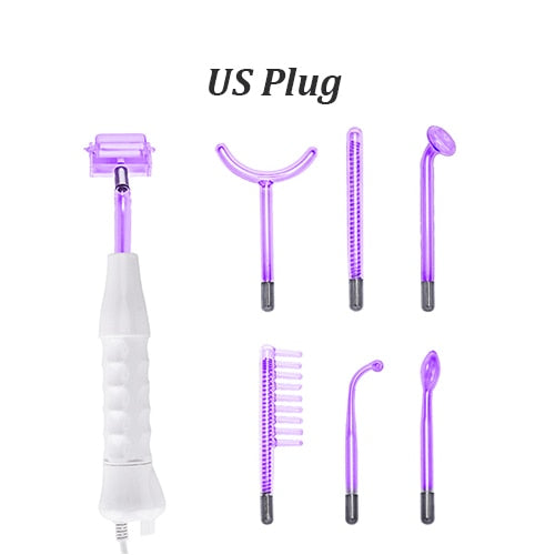 Beauty Star 7 In 1 Electrode Glass Tube High Frequency Facial Machine