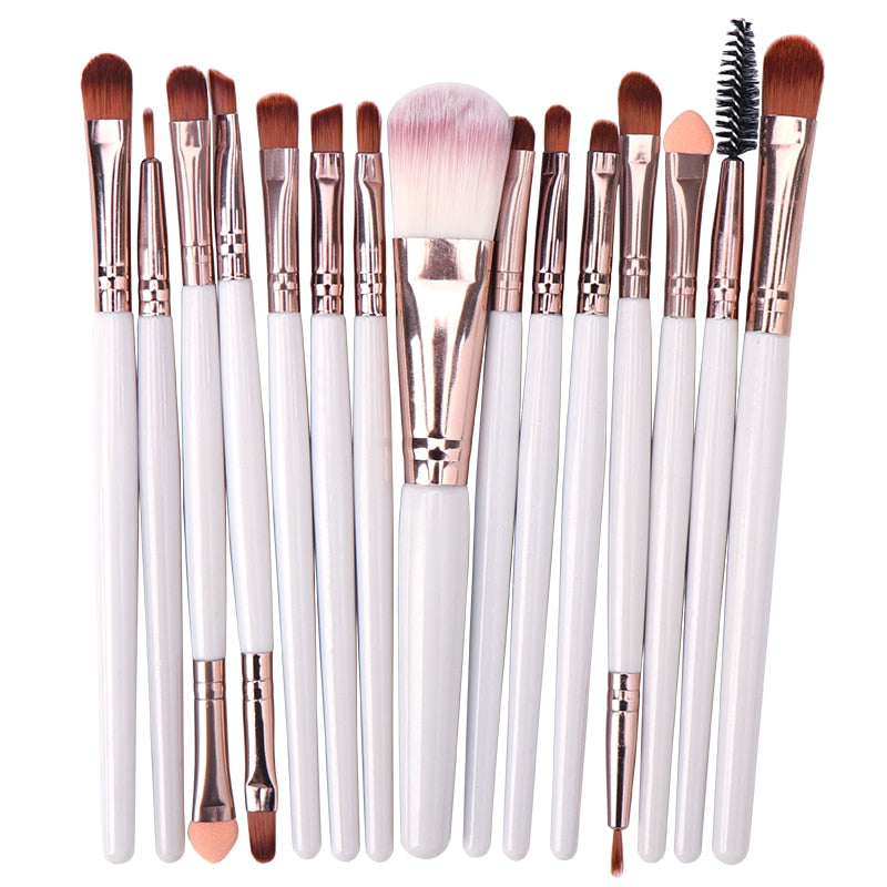 6PCS-15PCs Makeup Brush Set Cosmetic Makeup For Face Make Up