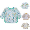 Baby Bibs New Cute Children Baby Stuff Toddler Waterproof Long Sleeve