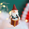 Santa Claus gift box Train Tree Merry Christmas Cake Toppers Happy New Year Decorations Party Baking Supplies