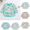 Baby Bibs New Cute Children Baby Stuff Toddler Waterproof Long Sleeve